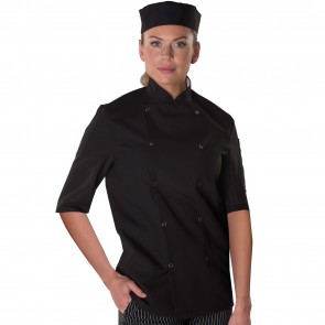 Dennys Easy-Care Short Sleeve Chef's Jacket
