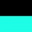 Black and Turquoise-swatch